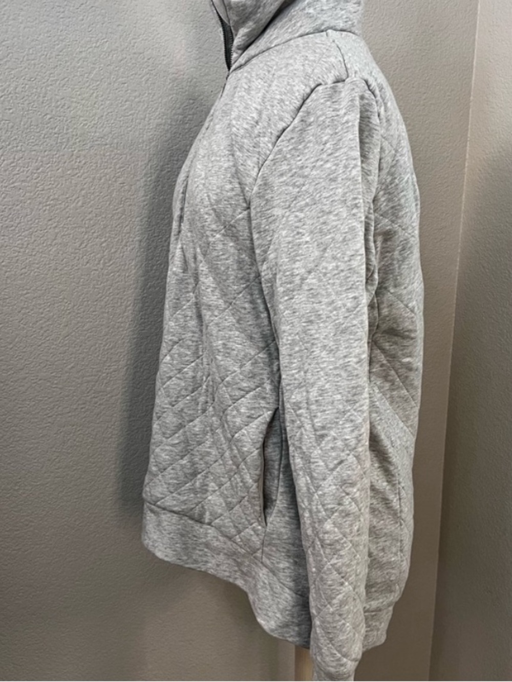 46. Forever Warm Pullover in Heathered Vapor - Size 10 - Picture 8 of 9